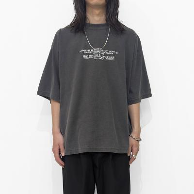 ESSAY [ PIGMENT DROPSHOULDER T-SHIRT (MTS-1) ] BLOSSOM