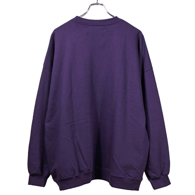 DAIRIKU [ "END ROLL" ウォッシュドセーター ] Purple