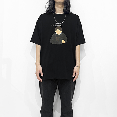 COTTON PAN [ ロン ] BLACK