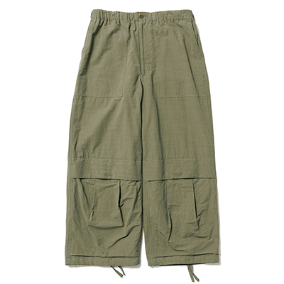 Sasquatchfabrix. [ UTILITY KNEES CARGO PANTS ] OLIVE