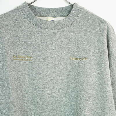 SHINYAKOZUKA [ ORDINARY SWEATSHIRT ] HEATHER