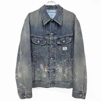 DAIRIKU [ "Damage" Denim Jacket ] Indigo