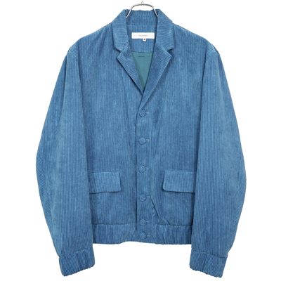 Sasquatchfabrix. [ 70-21 CORDUROY SPORTS JACKET ] BLUE