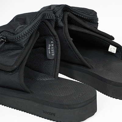 UNUSED [ UH0573 (Sandals) ] BLACK