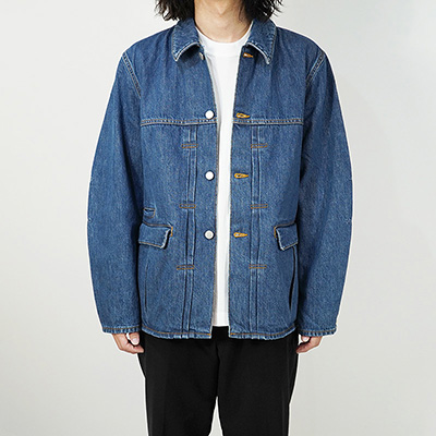 MATSUFUJI [ Denim Chore Jacket ] INDIGO