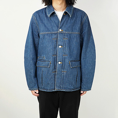 MATSUFUJI [ Denim Chore Jacket ] INDIGO