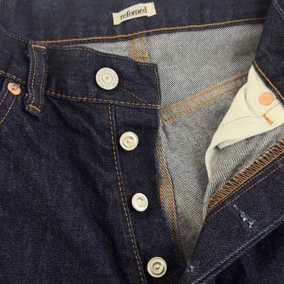 refomed [ FRESH MAN DENIM WIDE PANTS by EDWIN "OW" ] INDIGO