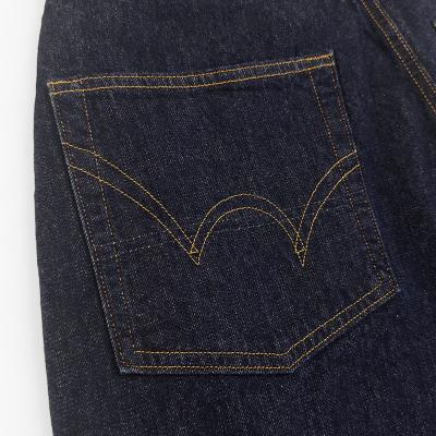 refomed [ FRESH MAN DENIM WIDE PANTS by EDWIN "OW" ] INDIGO