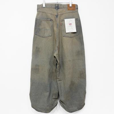 refomed [ FRESH MAN DENIM WIDE PANTS by EDWIN "USED" ] INDIGO