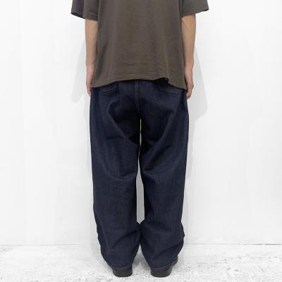 refomed [ FRESH MAN DENIM WIDE PANTS by EDWIN "OW" ] INDIGO