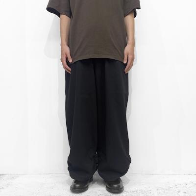 refomed [ FRESH MAN DENIM WIDE PANTS by EDWIN "OW" ] BLACK