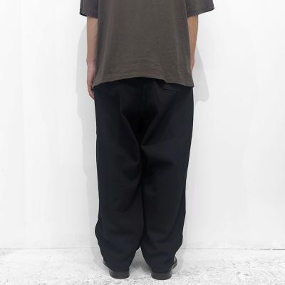 refomed [ FRESH MAN DENIM WIDE PANTS by EDWIN "OW" ] BLACK