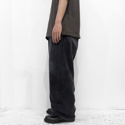 refomed [ FRESH MAN DENIM WIDE PANTS by EDWIN "USED" ] BLACK