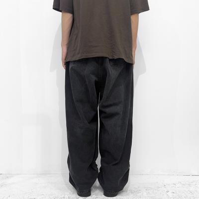 refomed [ FRESH MAN DENIM WIDE PANTS by EDWIN "USED" ] BLACK