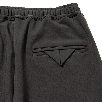 Sasquatchfabrix. [ LACE TAPE STRAIGHT TRACK PANTS ] CHARCOAL