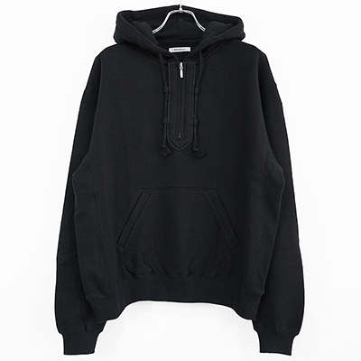 MATSUFUJI [ Front Zip Hoodie ] BLACK