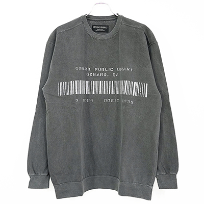 ESSAY [ PIGMENT SWEATER (TS-4) ] CHARCOAL