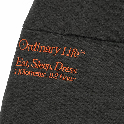 SHINYAKOZUKA [ ORDINARY HOME BAGGY ] OFF BLACK