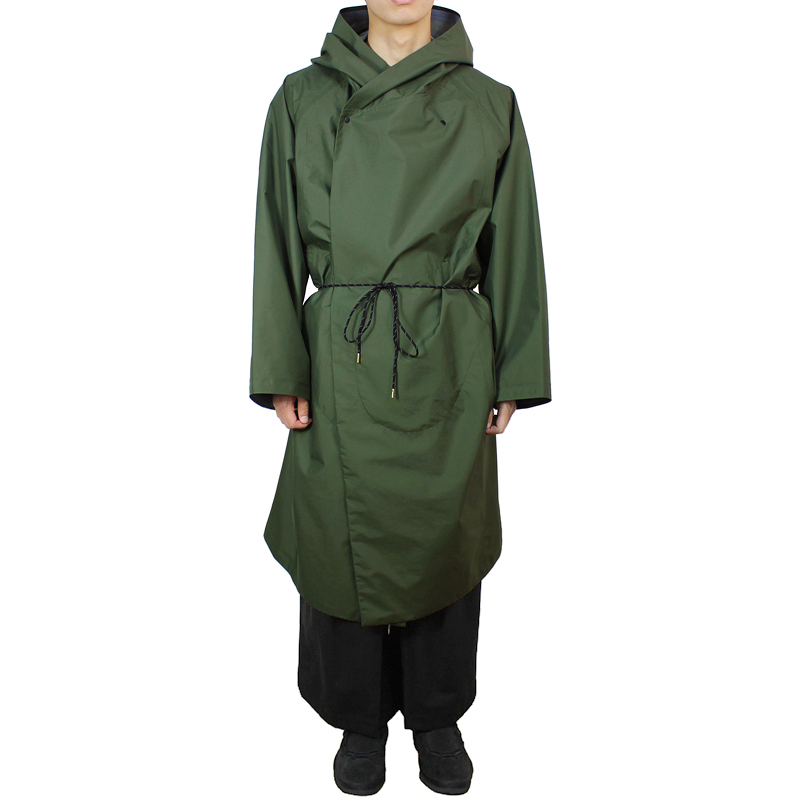 ゆき丈785cmSasquatchfabrix. THREE LAYER ROBE - モッズコート