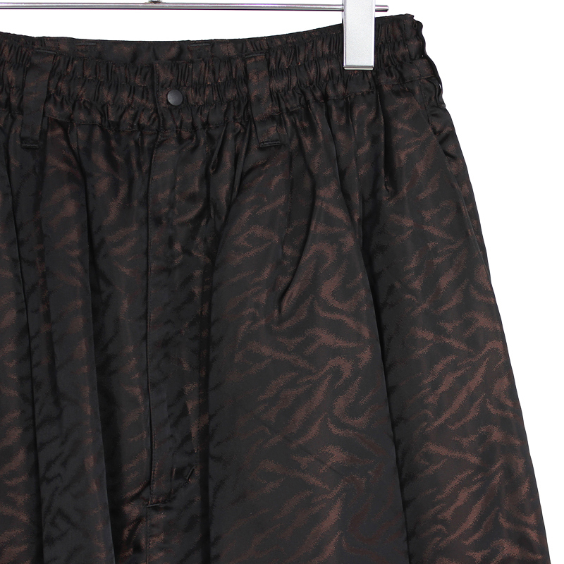 Sasquatchfabrix. [ LAYERED WIDE PANTS ] DARK BROWN | ロイド・エフ