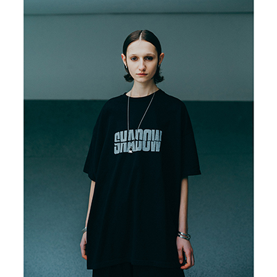 ESSAY [ LAYERED OVERSIZE LONG T-SHIRT (TS-3) ] SHADOW