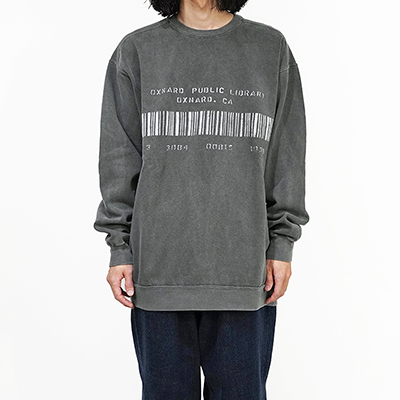 ESSAY [ PIGMENT SWEATER (TS-4) ] CHARCOAL