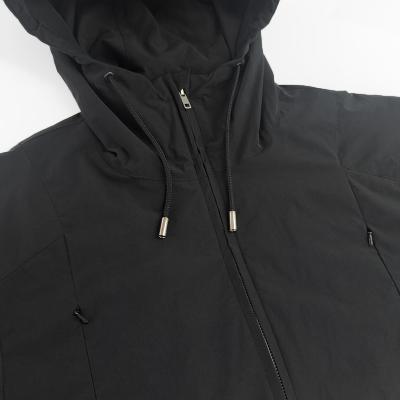MATSUFUJI [ Water Repellent Hooded Jacket ] BLACK