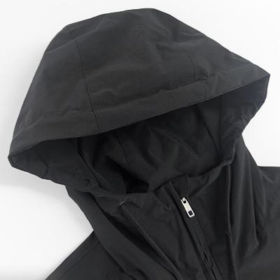 MATSUFUJI [ Water Repellent Hooded Jacket ] BLACK