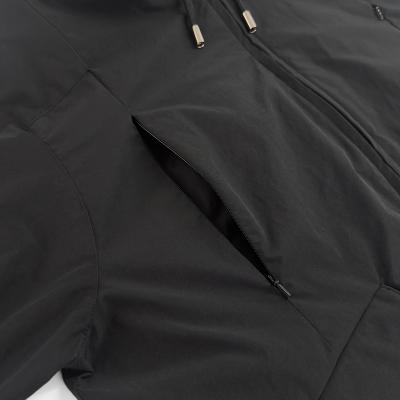 MATSUFUJI [ Water Repellent Hooded Jacket ] BLACK