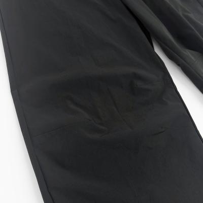 MATSUFUJI [ Water Repellent Wide Trousers ] BLACK