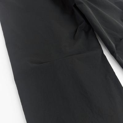 MATSUFUJI [ Water Repellent Wide Trousers ] BLACK