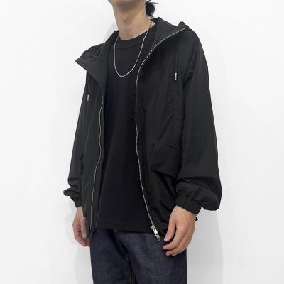 MATSUFUJI [ Water Repellent Hooded Jacket ] BLACK