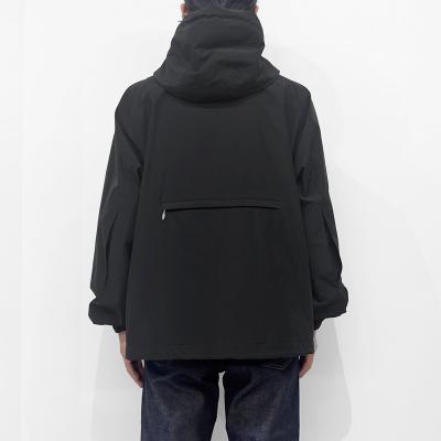 MATSUFUJI [ Water Repellent Hooded Jacket ] BLACK