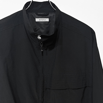 MATSUFUJI [ Water-repellent Utility Jacket ] BLACK