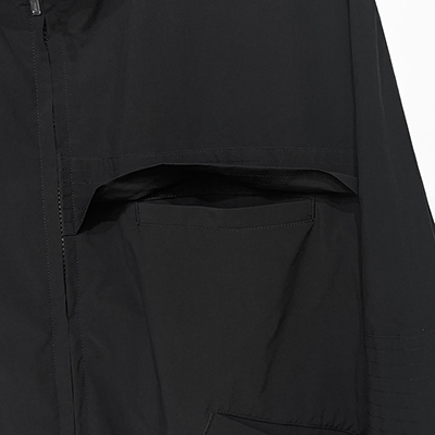 MATSUFUJI [ Water-repellent Utility Jacket ] BLACK