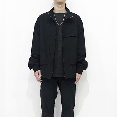 MATSUFUJI [ Water-repellent Utility Jacket ] BLACK
