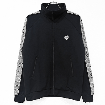 Sasquatchfabrix. [ LACE TAPE TRACK JACKET ] BLACK