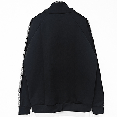 Sasquatchfabrix. [ LACE TAPE TRACK JACKET ] BLACK