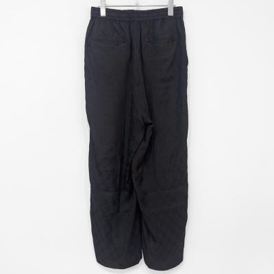 URU [ CUPRA 1 TUCK PANTS ] BROWN