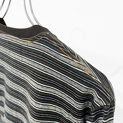 SUGARHILL [ STRIPE LONG SLEEVE TEE ] MINT STRIPE