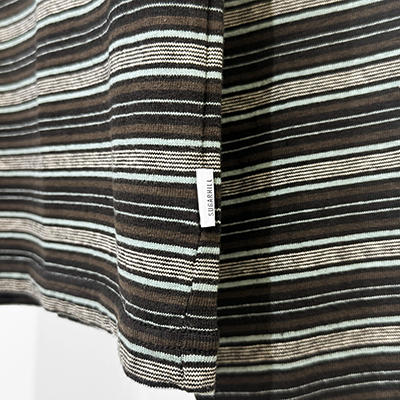 SUGARHILL [ STRIPE LONG SLEEVE TEE ] MINT STRIPE