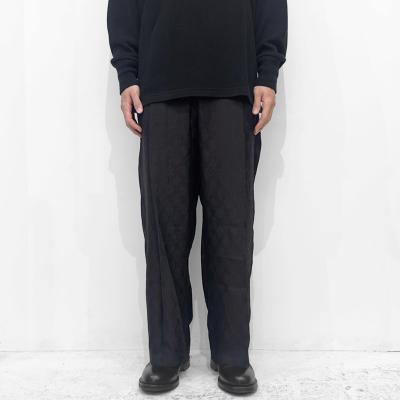 URU [ CUPRA 1 TUCK PANTS ] BROWN