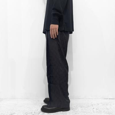 URU [ CUPRA 1 TUCK PANTS ] BROWN