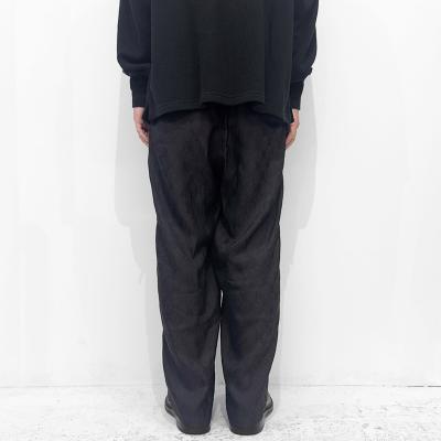 URU [ CUPRA 1 TUCK PANTS ] BROWN