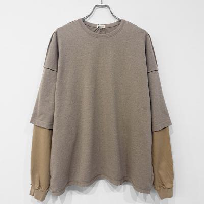 refomed [ REVERSIBLE L/S TEE ] BEIGE