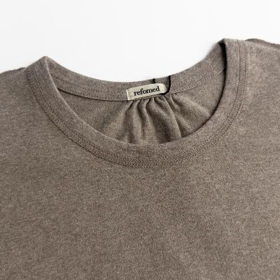 refomed [ REVERSIBLE L/S TEE ] BEIGE