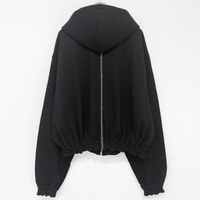 SHINYAKOZUKA [ ORDINARY OLD STYLE ZIP HOODIE ] BLACK