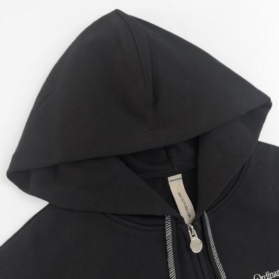 SHINYAKOZUKA [ ORDINARY OLD STYLE ZIP HOODIE ] BLACK