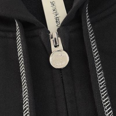 SHINYAKOZUKA [ ORDINARY OLD STYLE ZIP HOODIE ] BLACK