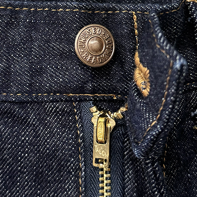 UNUSED [ UW1137 (13.5oz denim five pockets pants) ] INDIGO